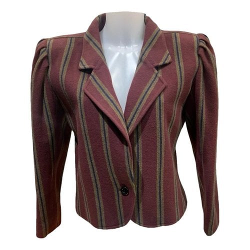 Pre-owned Emanuel Ungaro Wool Short Vest In Multicolour