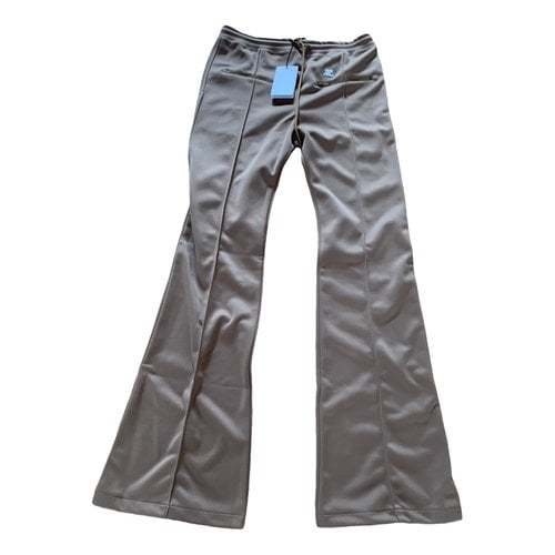 Pre-owned Courrèges Large Pants In Other