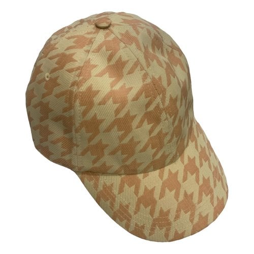 Pre-owned Burberry Cap In Pink