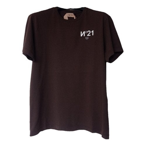 Pre-owned N°21 T-shirt In Brown