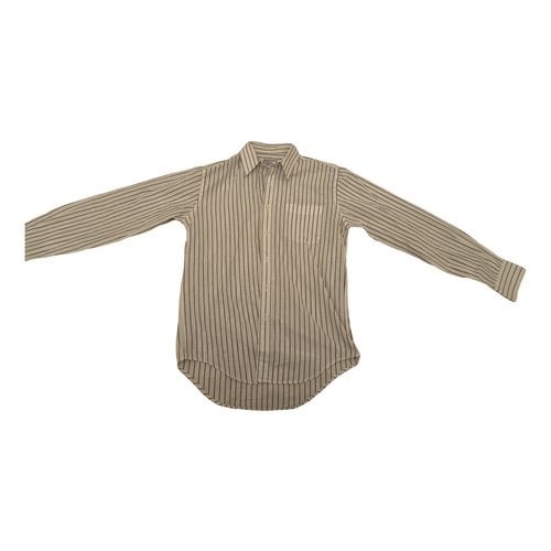 Pre-owned Saint Laurent Wool Shirt In White