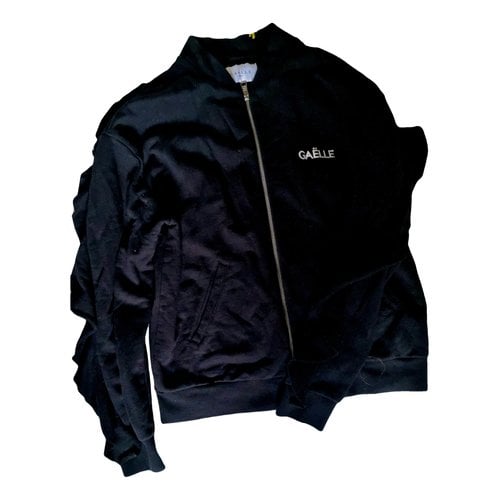Pre-owned Gaelle Paris Jacket In Black