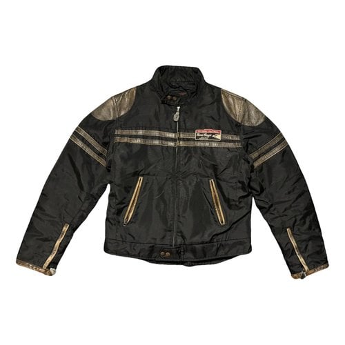 Pre-owned Bomboogie Leather Jacket In Black