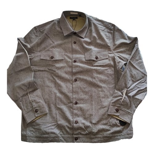 Pre-owned Ted Baker Wool Vest In Brown