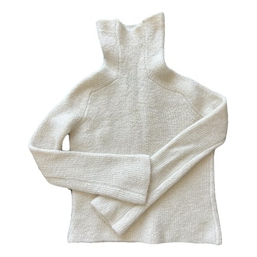 Pre-owned Reformation Wool Sweatshirt In White