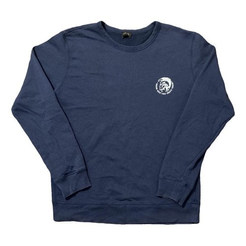 Pre-owned Diesel Sweatshirt In Navy