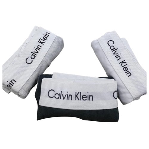 Pre-owned Calvin Klein Short In White