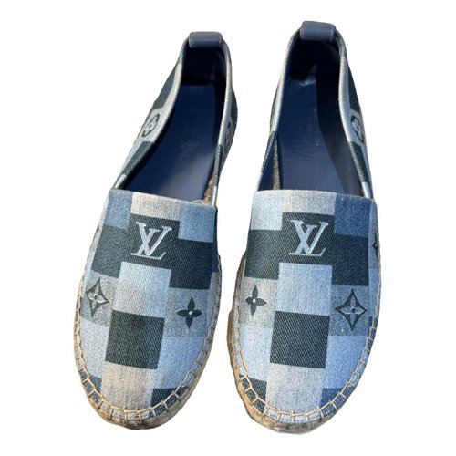 Pre-owned Louis Vuitton Starboard Espadrilles In Blue