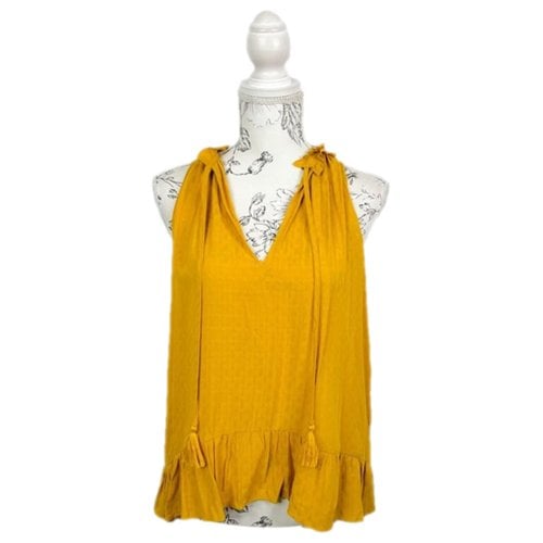 Pre-owned Ramy Brook Camisole In Gold