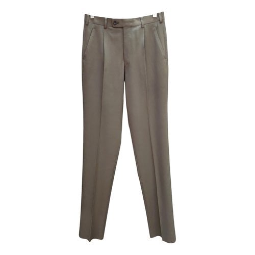 Pre-owned Jean Paul Gaultier Wool Trousers In Other