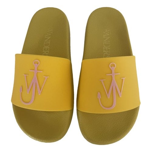 Pre-owned Jw Anderson Flats In Yellow