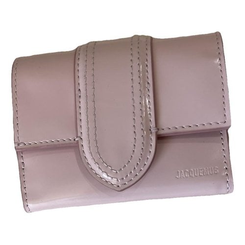 Pre-owned Jacquemus Leather Wallet In Pink