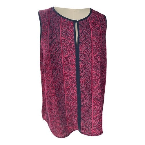 Pre-owned Tommy Hilfiger Tunic In Burgundy