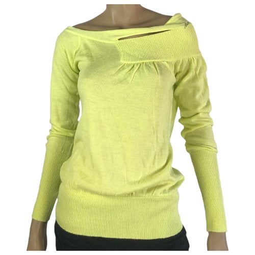 Pre-owned Miss Sixty Wool T-shirt In Green
