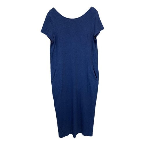 Pre-owned Toast Maxi Dress In Blue