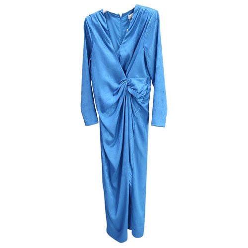 Pre-owned Mioh Mid-length Dress In Blue