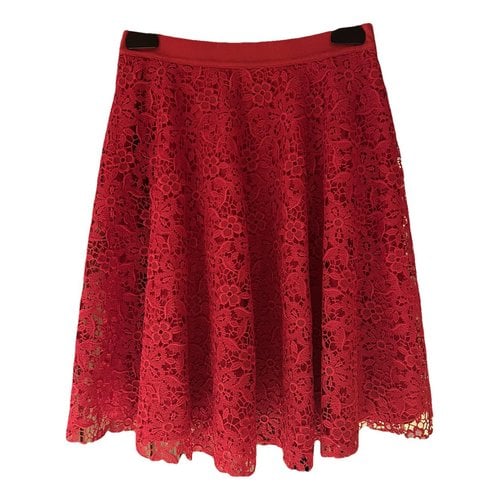 Pre-owned Ermanno Scervino Mid-length Skirt In Red