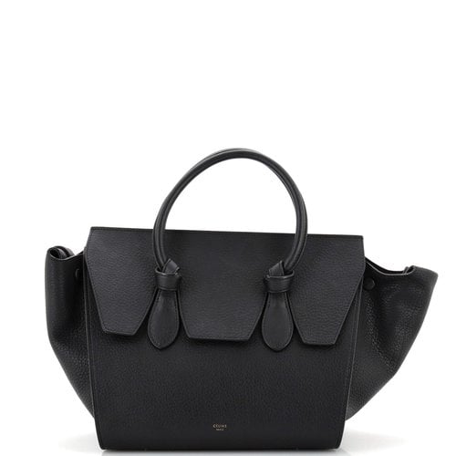 Pre-owned Celine Leather Tote In Black