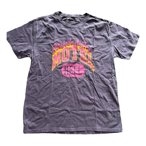 Pre-owned Newtone T-shirt In Purple