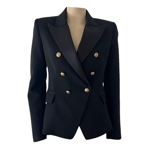 Pre-owned Camilla And Marc Wool Blazer In Black