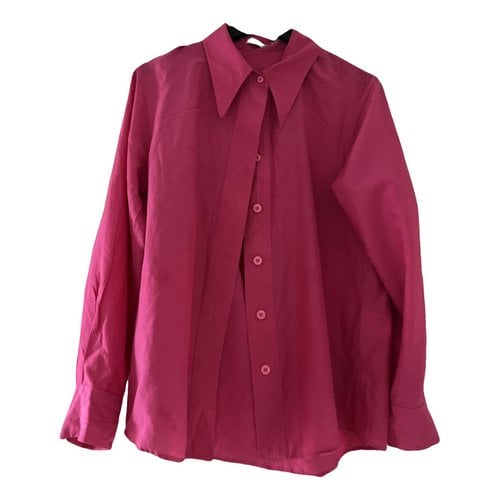Pre-owned Low Classic Shirt In Pink
