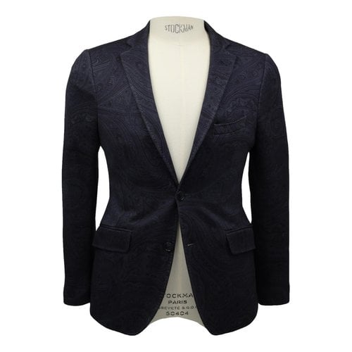 Pre-owned Etro Jacket In Blue