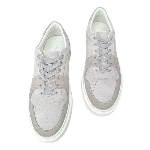 Pre-owned Arne Low Trainers In Grey