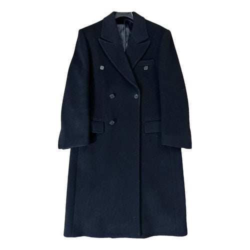 Pre-owned System Cashmere Coat In Black