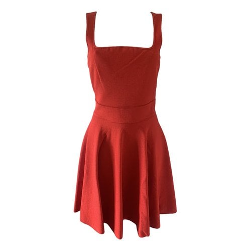 Pre-owned Lanvin Mid-length Dress In Red