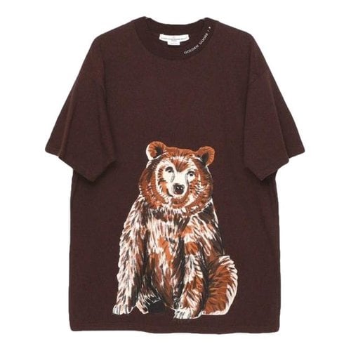 Pre-owned Golden Goose T-shirt In Brown