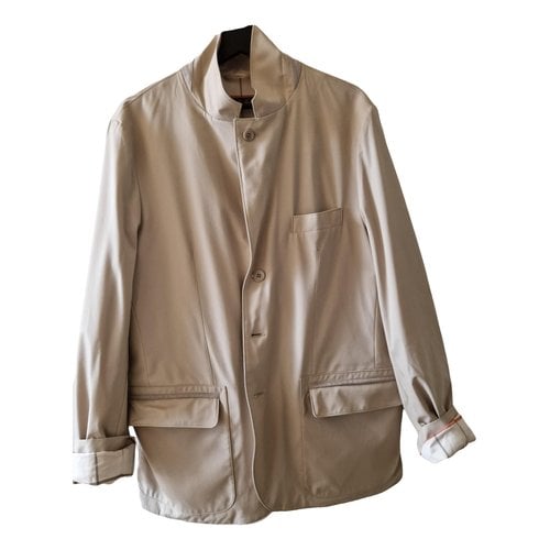 Pre-owned Loro Piana Cashmere Jacket In Beige