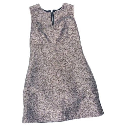 Pre-owned Diane Von Furstenberg Mini Dress In Brown