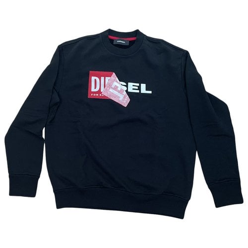 Pre-owned Diesel Sweatshirt In Black