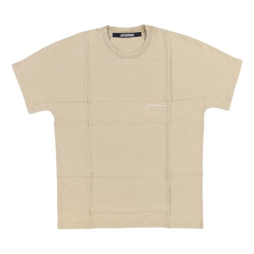 Pre-owned Jacquemus T-shirt In Beige
