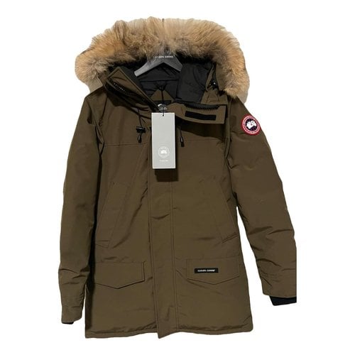 Pre-owned Canada Goose Jacket In Green
