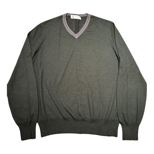 Pre-owned Brunello Cucinelli Cashmere Knitwear & Sweatshirt In Green