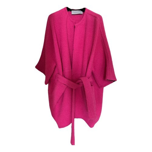 Pre-owned Gianluca Capannolo Wool Coat In Pink