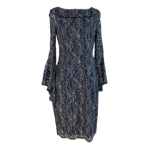 Pre-owned Xscape Mid-length Dress In Blue