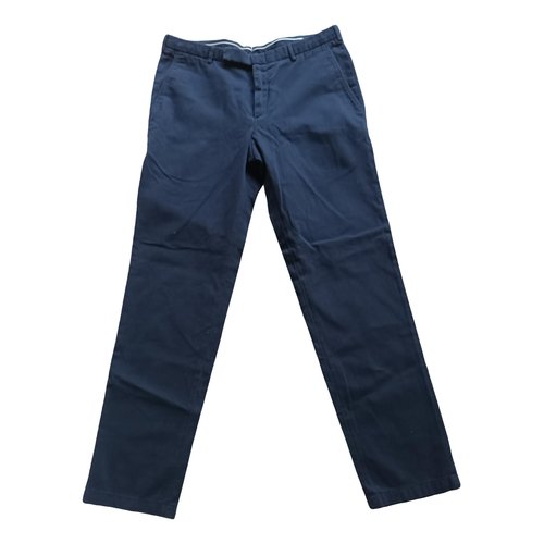 Pre-owned Z Zegna Trousers In Blue