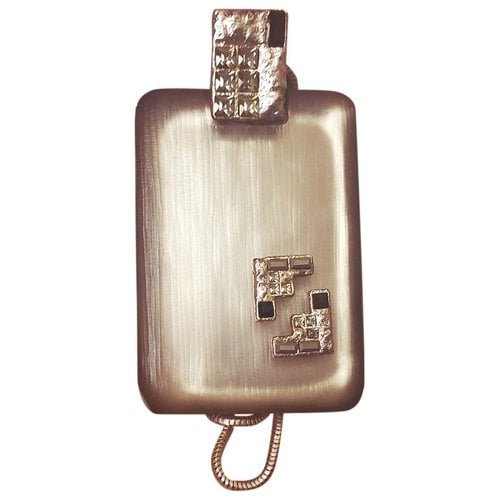 Pre-owned Alexis Bittar Pendant In Grey