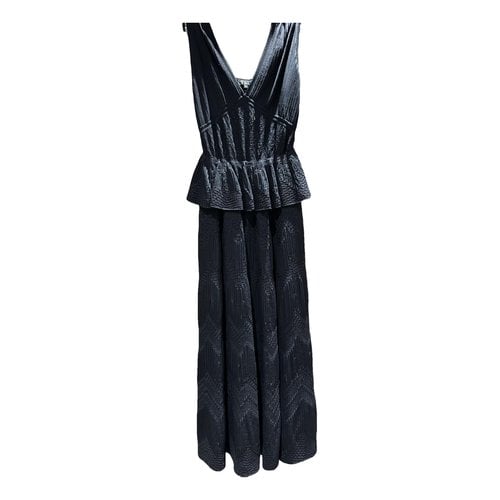 Pre-owned Chanel Maxi Dress In Black
