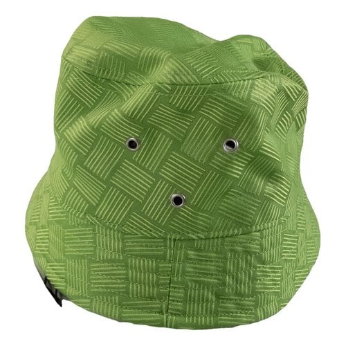 Pre-owned Bottega Veneta Hat In Green