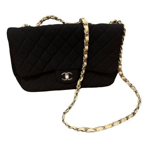 Pre-owned Chanel Timeless/classique Crossbody Bag In Black