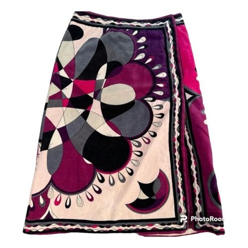 Pre-owned Emilio Pucci Mid-length Skirt In Multicolour