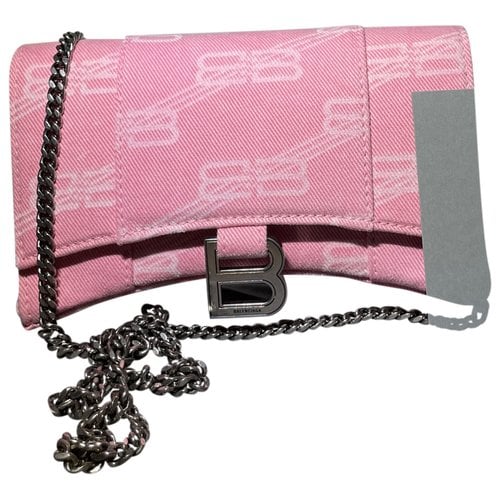 Pre-owned Balenciaga Clutch In Pink