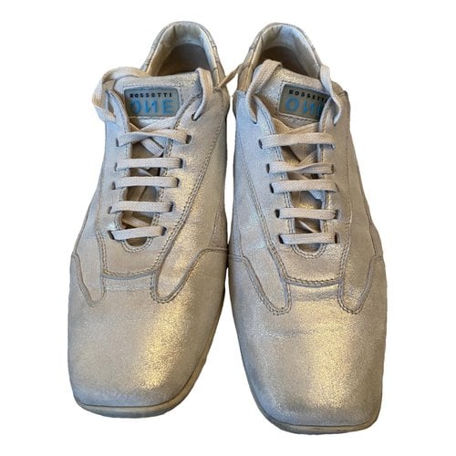 Pre-owned Fratelli Rossetti Trainers In Gold
