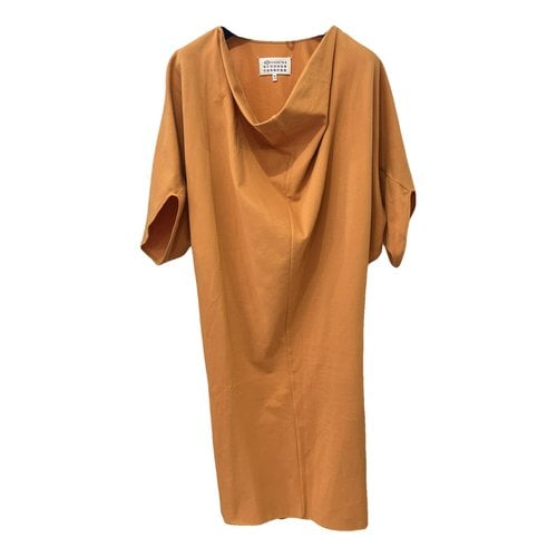 Pre-owned Maison Margiela Mid-length Dress In Orange
