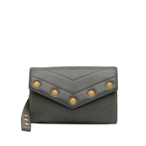 Pre-owned Chanel Timeless/classique Leather Clutch Bag In Other