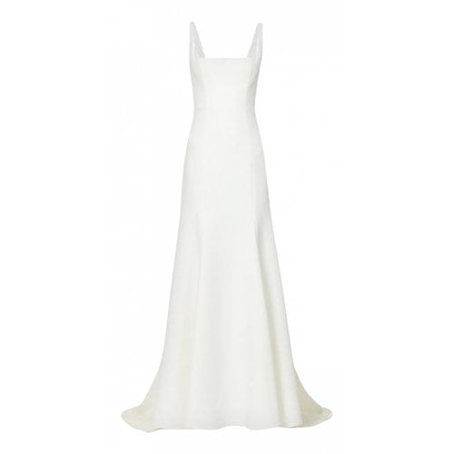 Pre-owned Jenny Yoo Lace Dress In White