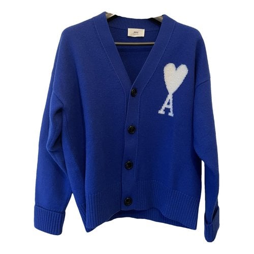 Pre-owned Ami Alexandre Mattiussi Wool Pull In Blue